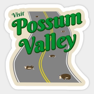 Visit Possum Valley Sticker